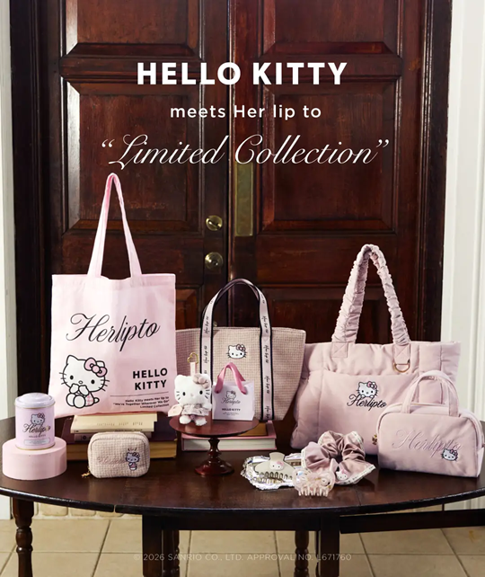 Her lip to × HELLO KITTY